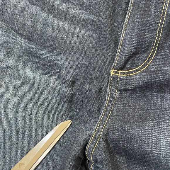 Paige Womens Jeans Size 26 Blue Hoxton Ankle Denim Flawed - Picture 3 of 16